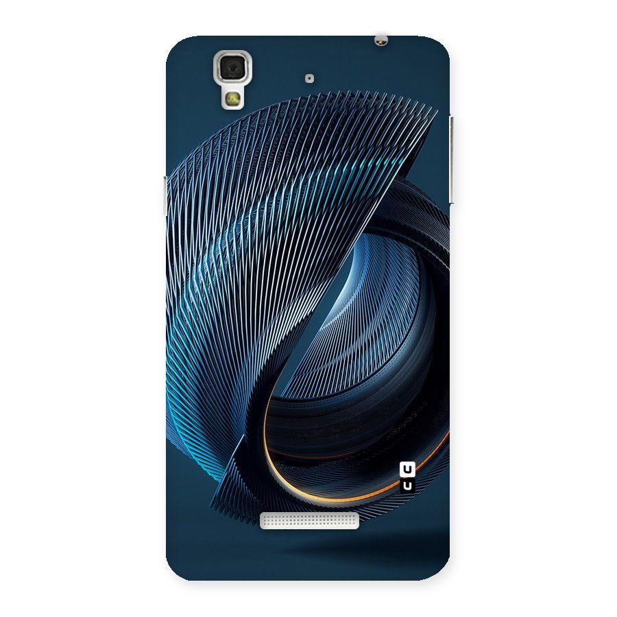 Digital Circle Pattern Back Case for YU Yureka Plus