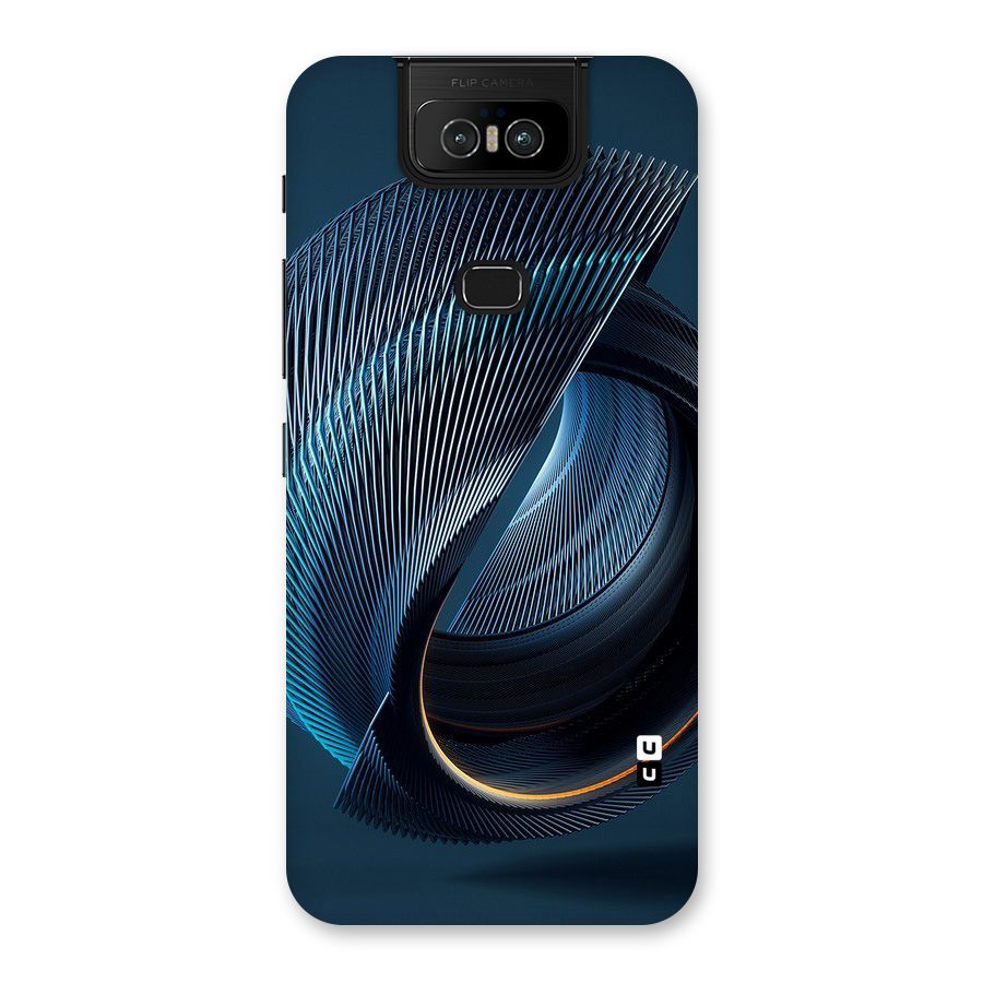 Digital Circle Pattern Back Case for Zenfone 6z