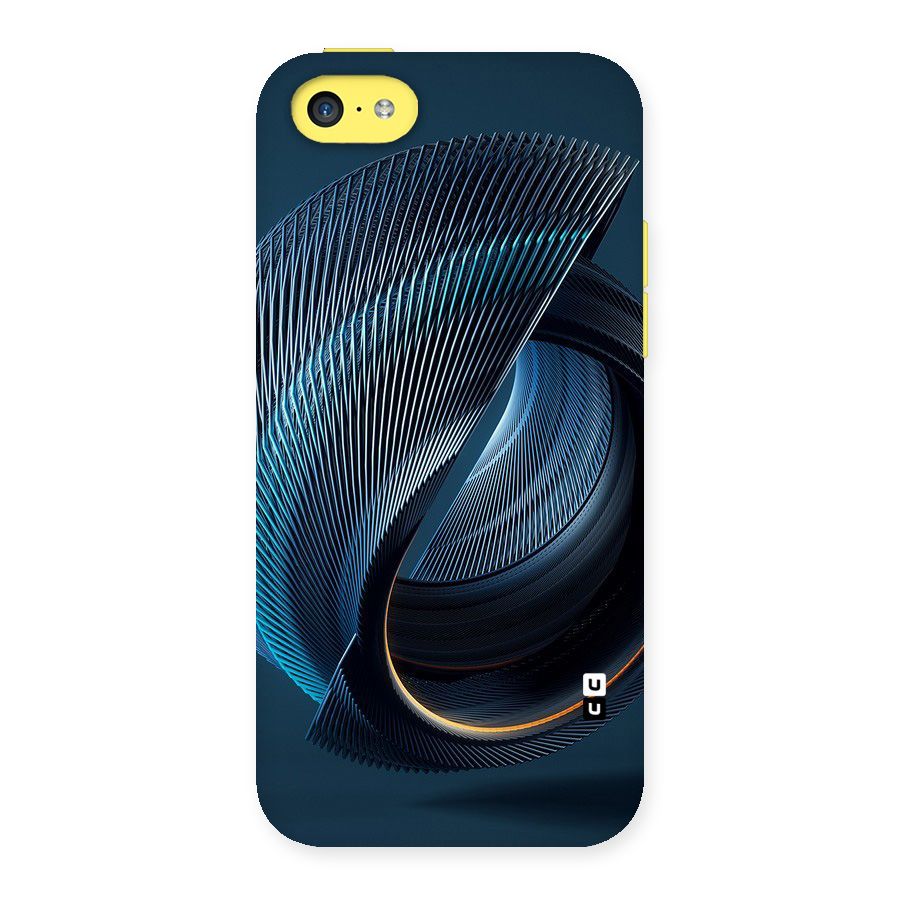 Digital Circle Pattern Back Case for iPhone 5C