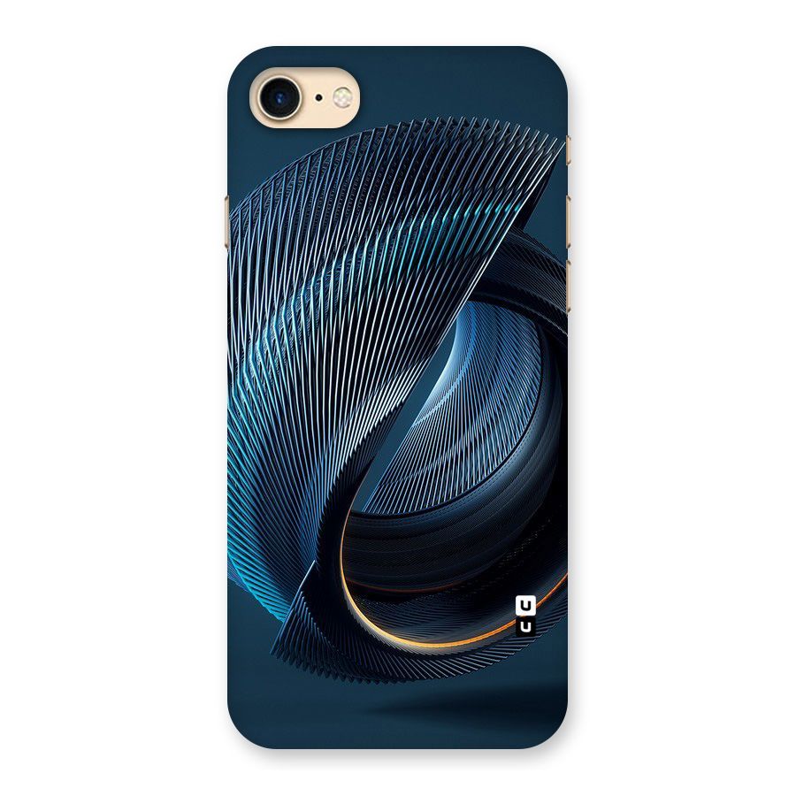 Digital Circle Pattern Back Case for iPhone 7