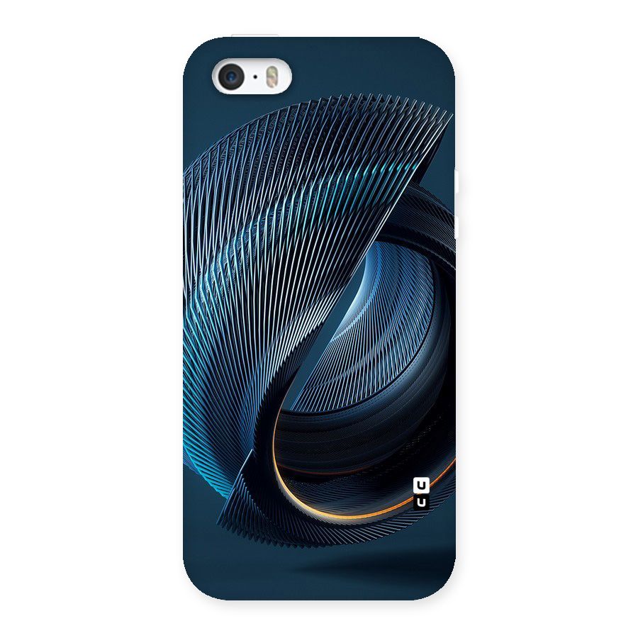 Digital Circle Pattern Back Case for iPhone SE