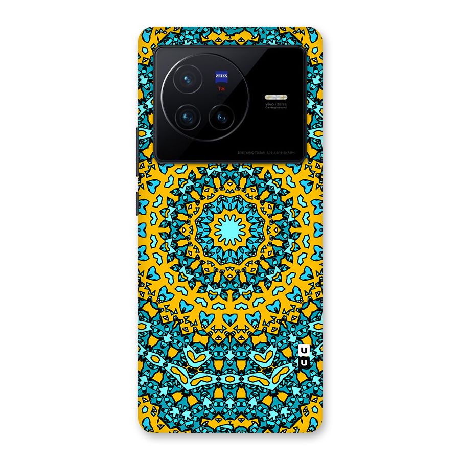 Digital Mandala Art Back Case for Vivo X80
