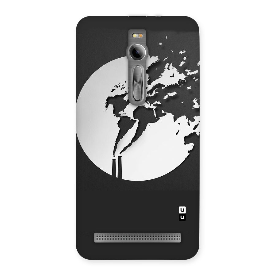 Disorted Design Black Back Case for Asus Zenfone 2