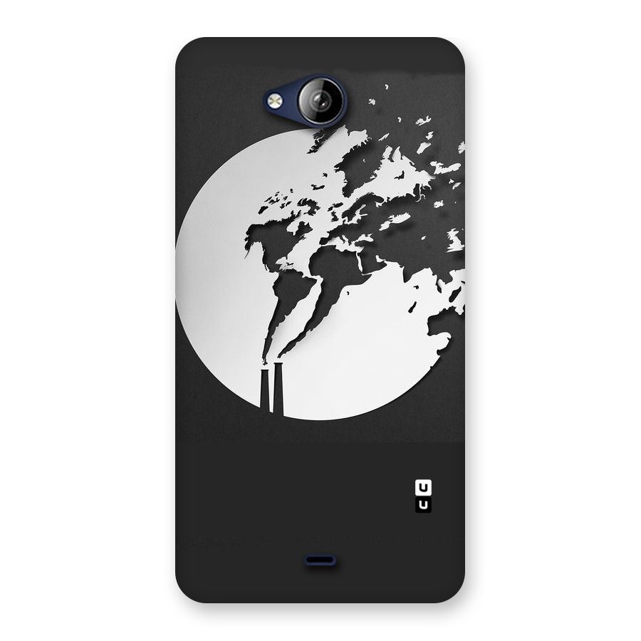 Disorted Design Black Back Case for Canvas Play Q355