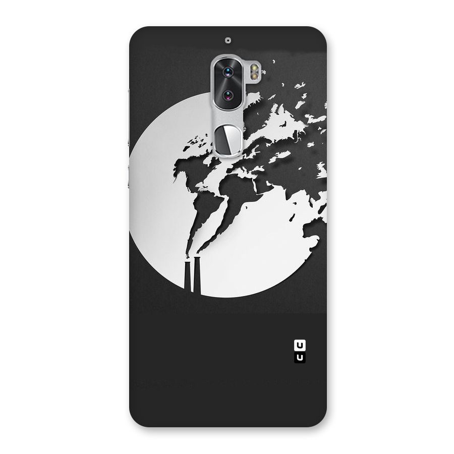 Disorted Design Black Back Case for Coolpad Cool 1