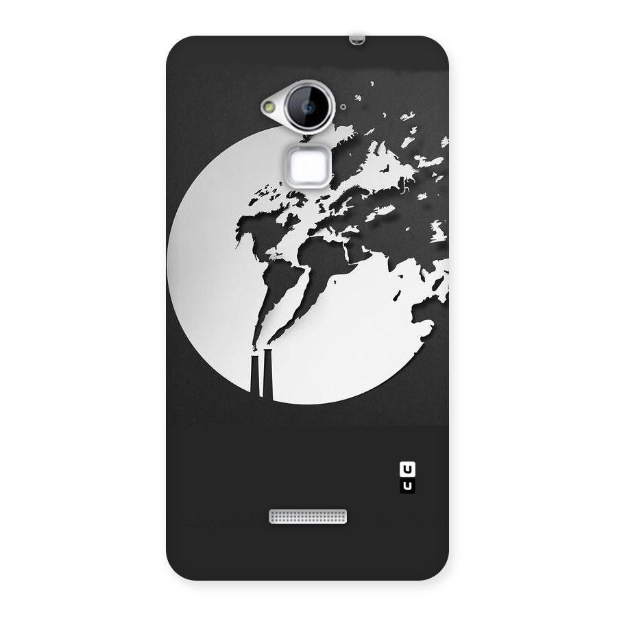 Disorted Design Black Back Case for Coolpad Note 3