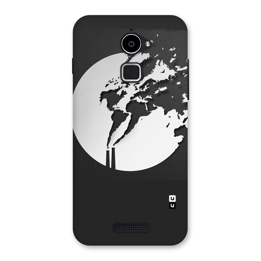 Disorted Design Black Back Case for Coolpad Note 3 Lite