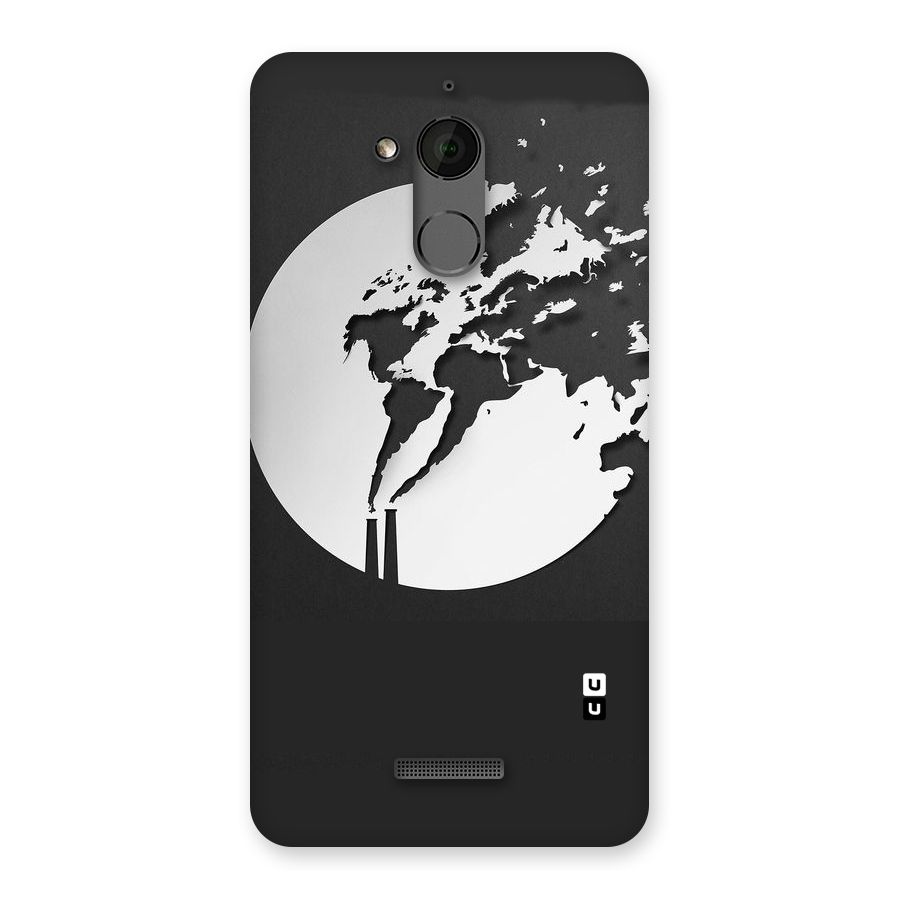 Disorted Design Black Back Case for Coolpad Note 5