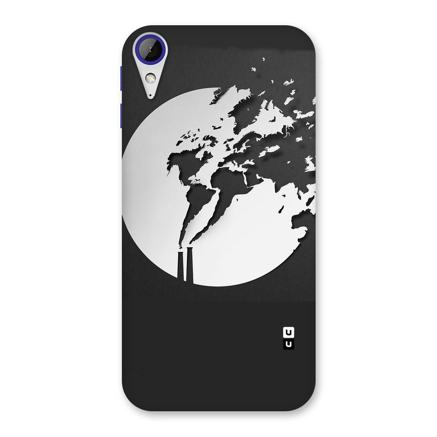 Disorted Design Black Back Case for Desire 830
