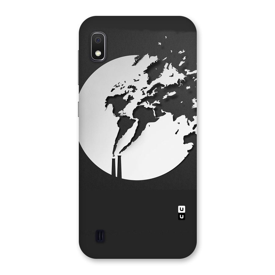 Disorted Design Black Back Case for Galaxy A10