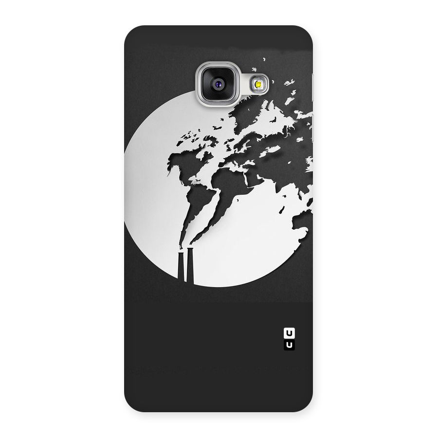 Disorted Design Black Back Case for Galaxy A3 2016