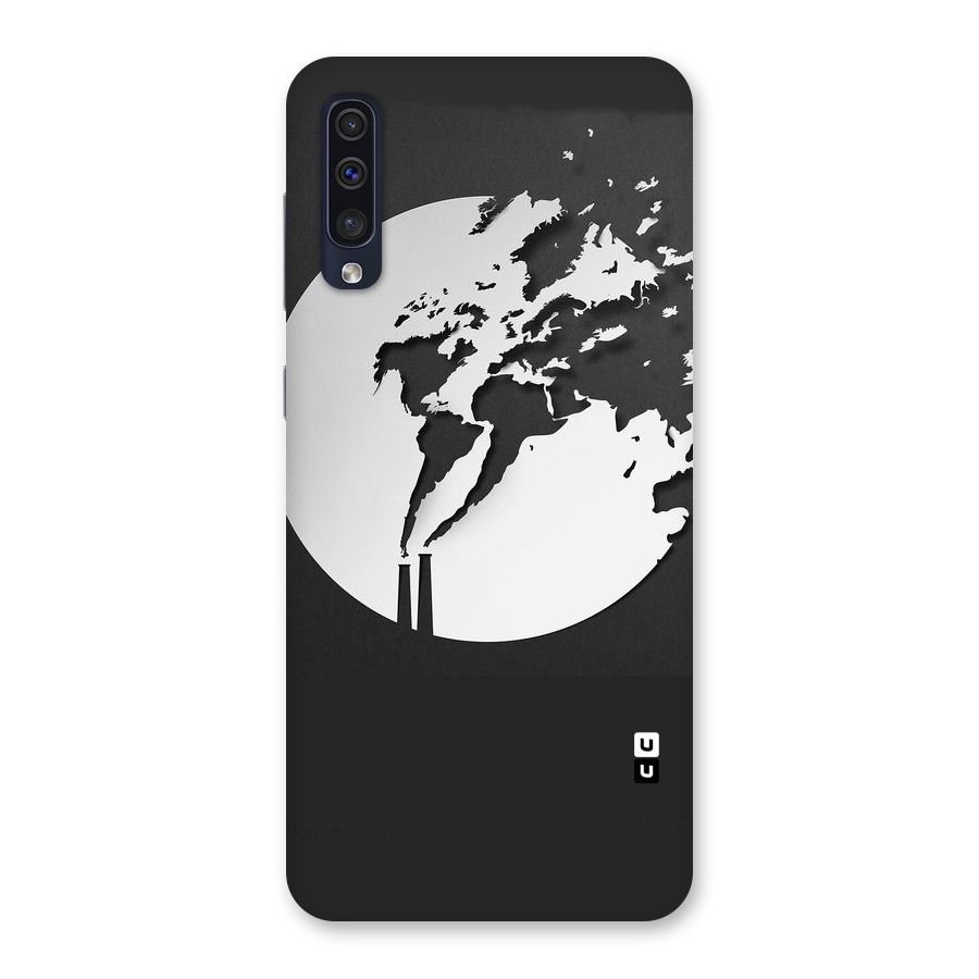 Disorted Design Black Back Case for Galaxy A50s