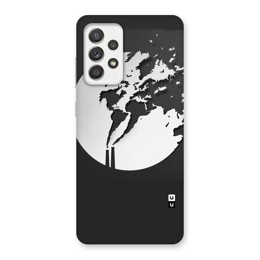 Disorted Design Black Back Case for Galaxy A52