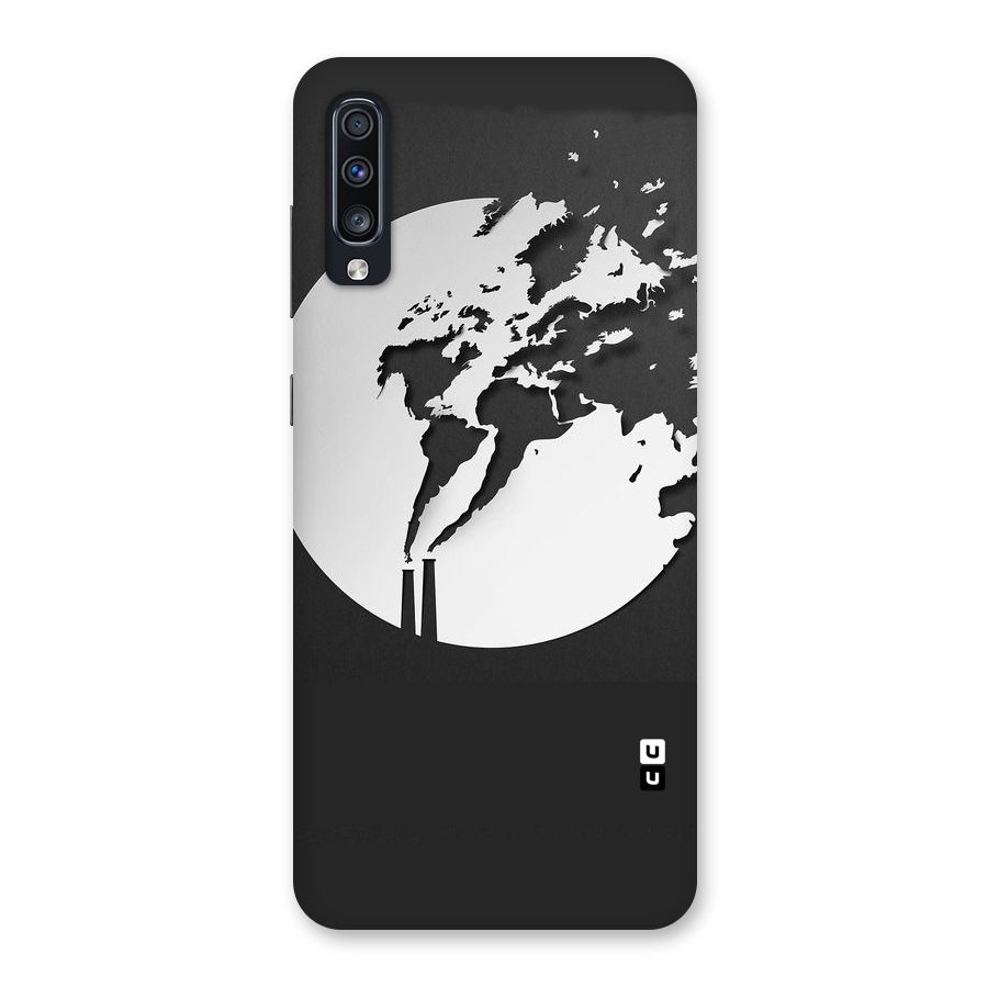 Disorted Design Black Back Case for Galaxy A70