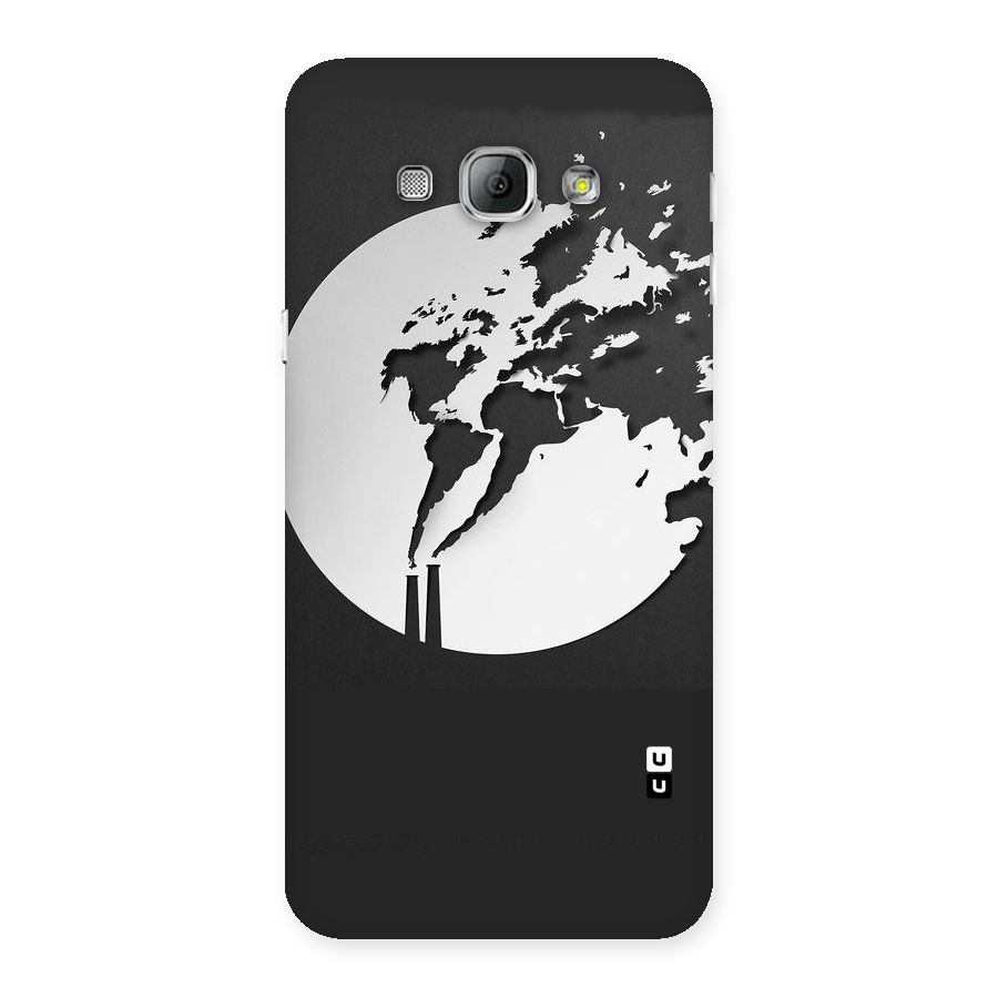 Disorted Design Black Back Case for Galaxy A8