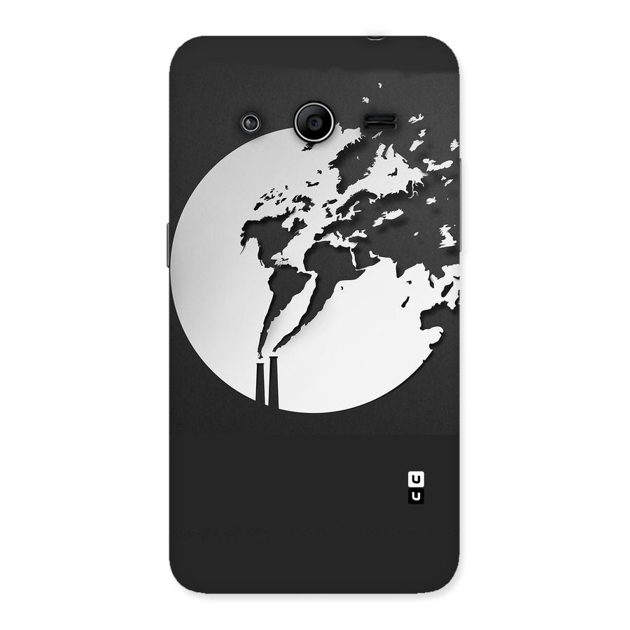 Disorted Design Black Back Case for Galaxy Core 2