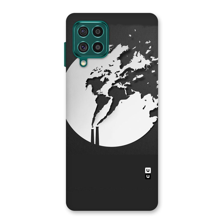 Disorted Design Black Back Case for Galaxy F62