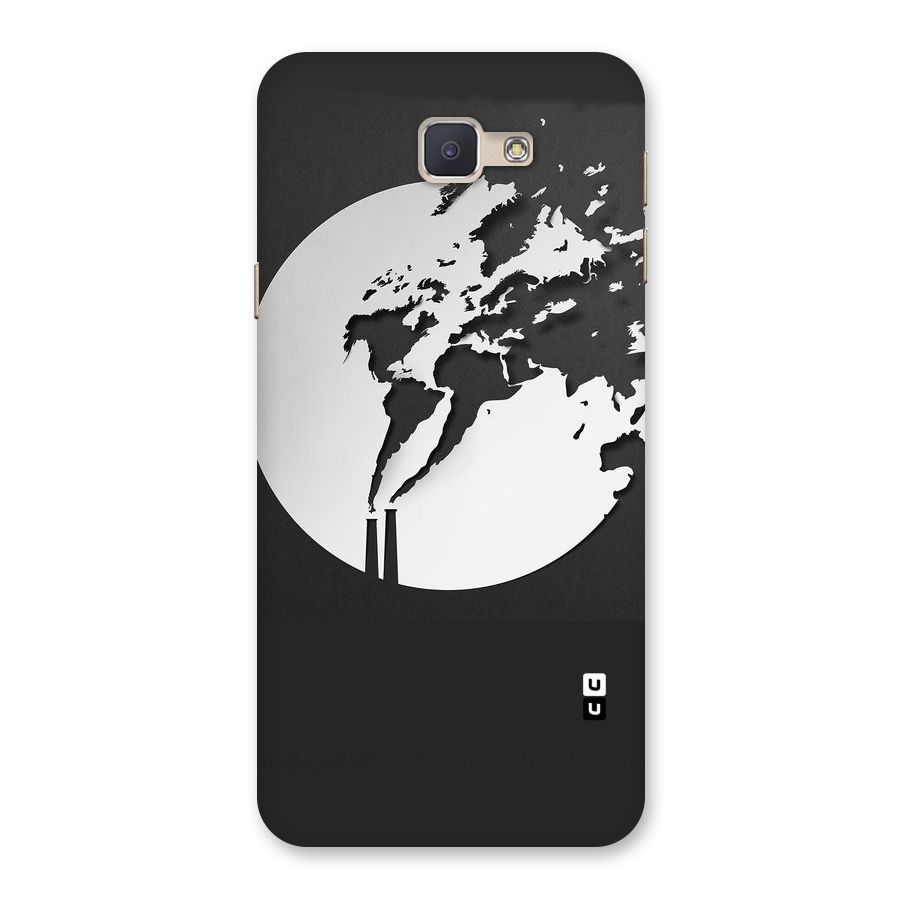 Disorted Design Black Back Case for Galaxy J5 Prime