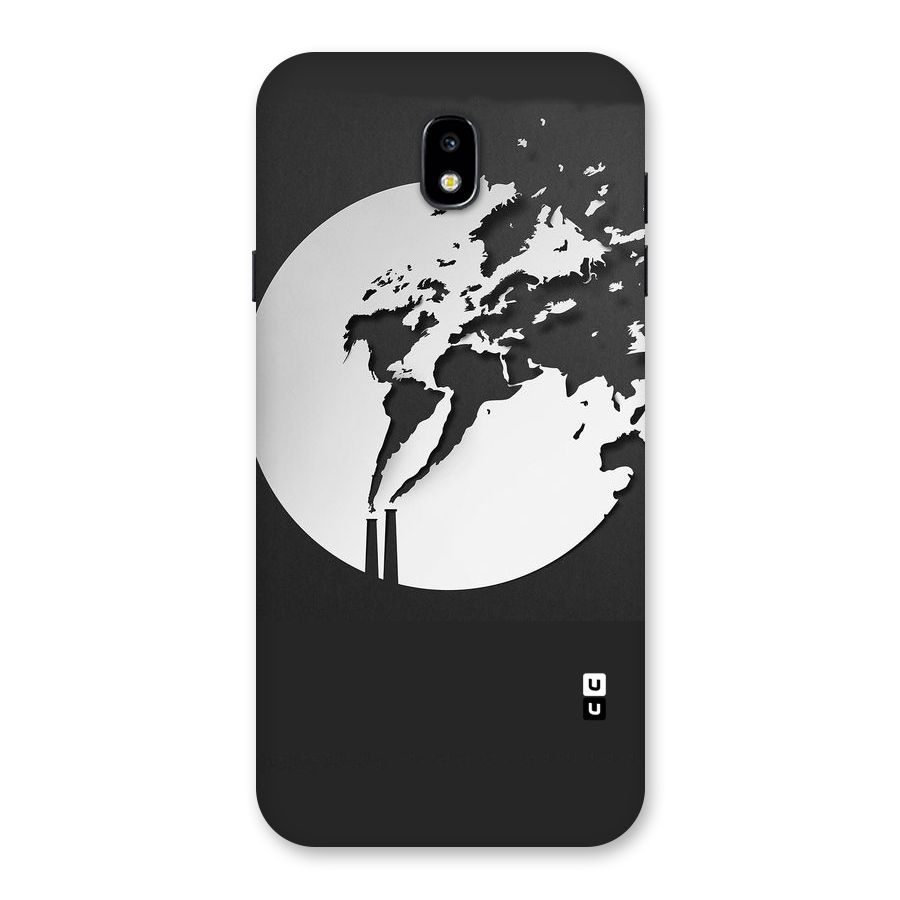 Disorted Design Black Back Case for Galaxy J7 Pro