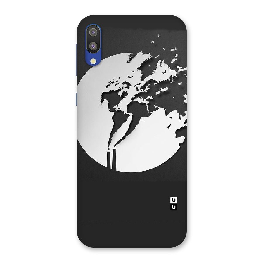 Disorted Design Black Back Case for Galaxy M10