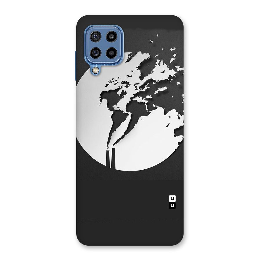 Disorted Design Black Back Case for Galaxy M32