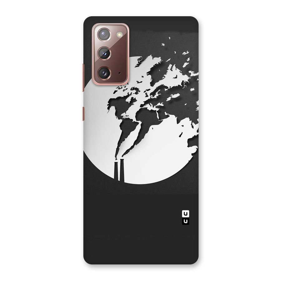 Disorted Design Black Back Case for Galaxy Note 20