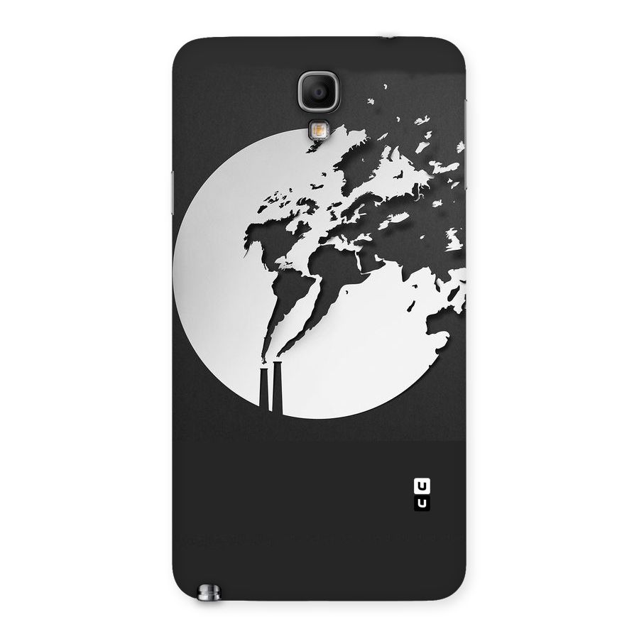 Disorted Design Black Back Case for Galaxy Note 3 Neo