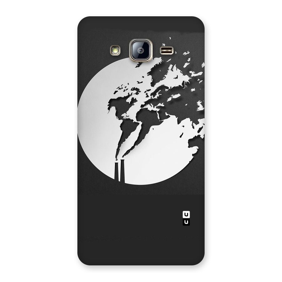 Disorted Design Black Back Case for Galaxy On5