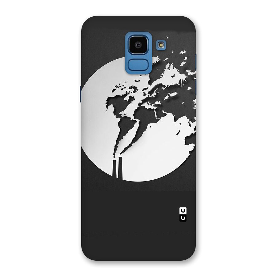 Disorted Design Black Back Case for Galaxy On6