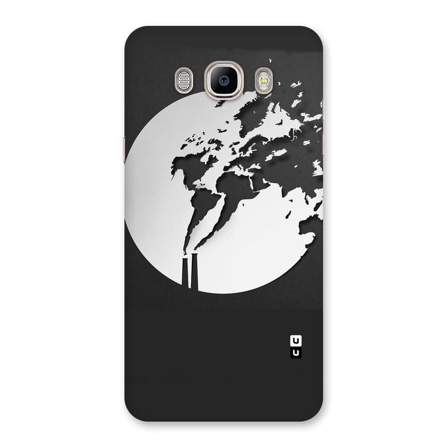 Disorted Design Black Back Case for Galaxy On8