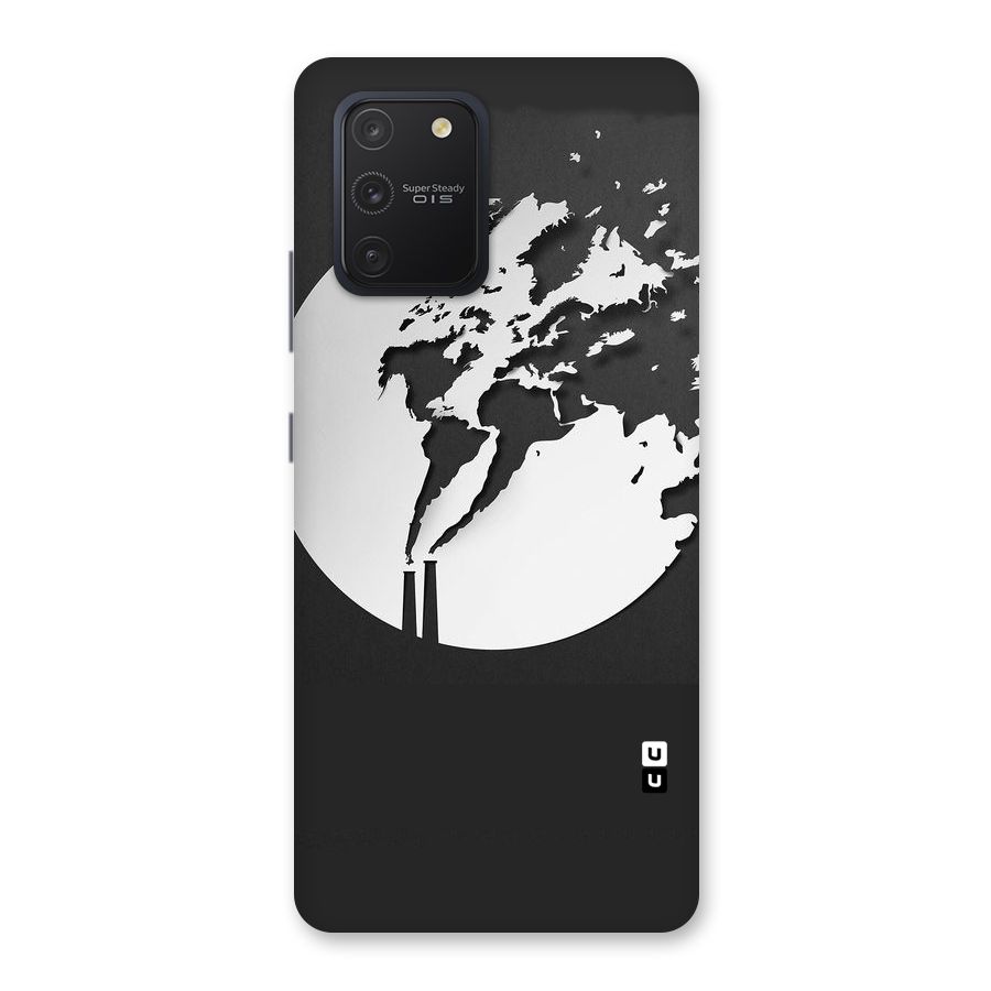 Disorted Design Black Back Case for Galaxy S10 Lite