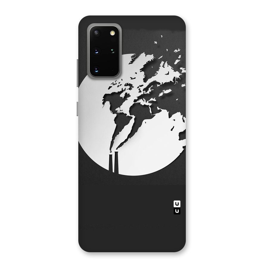 Disorted Design Black Back Case for Galaxy S20 Plus