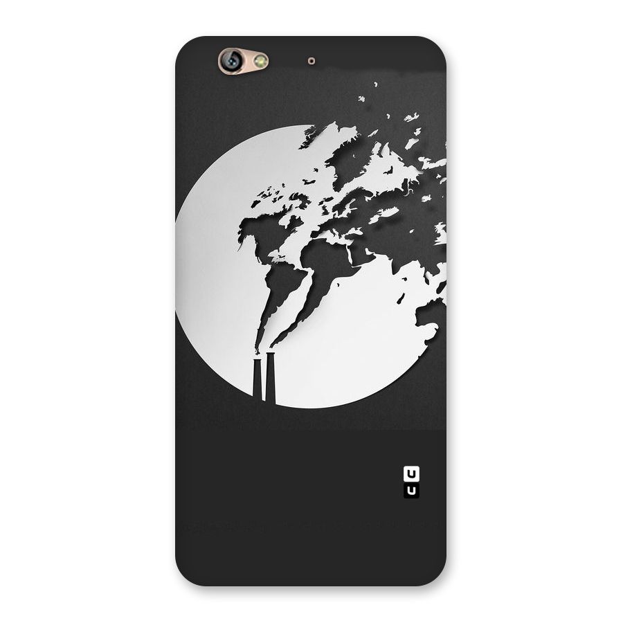 Disorted Design Black Back Case for Gionee S6