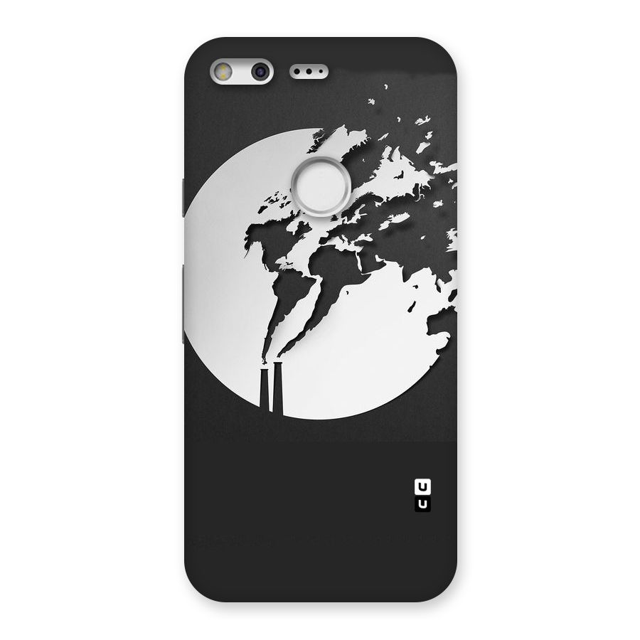 Disorted Design Black Back Case for Google Pixel