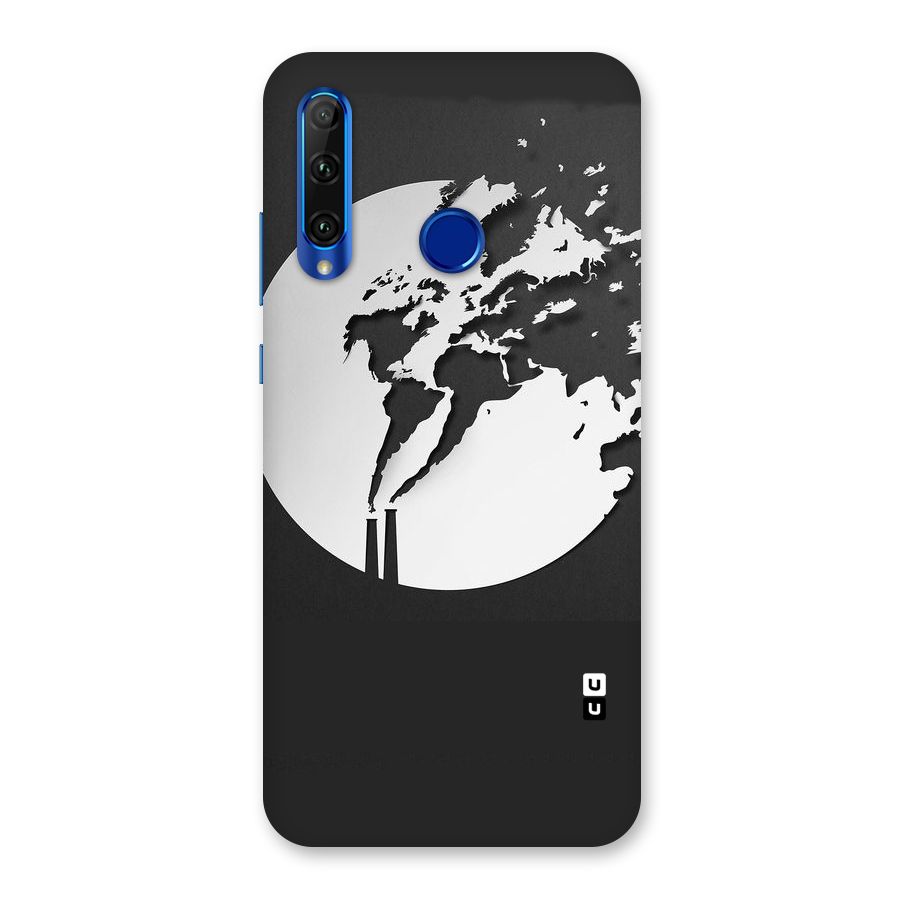 Disorted Design Black Back Case for Honor 20i