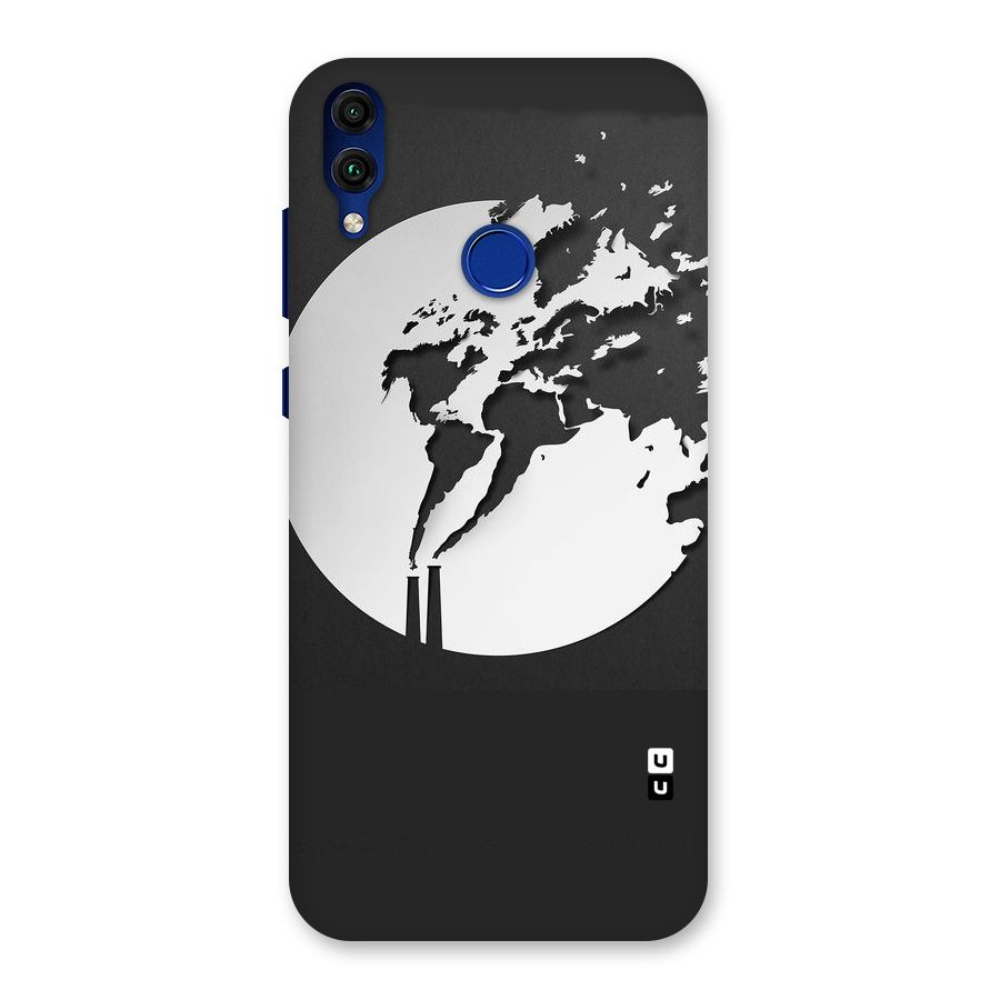 Disorted Design Black Back Case for Honor 8C