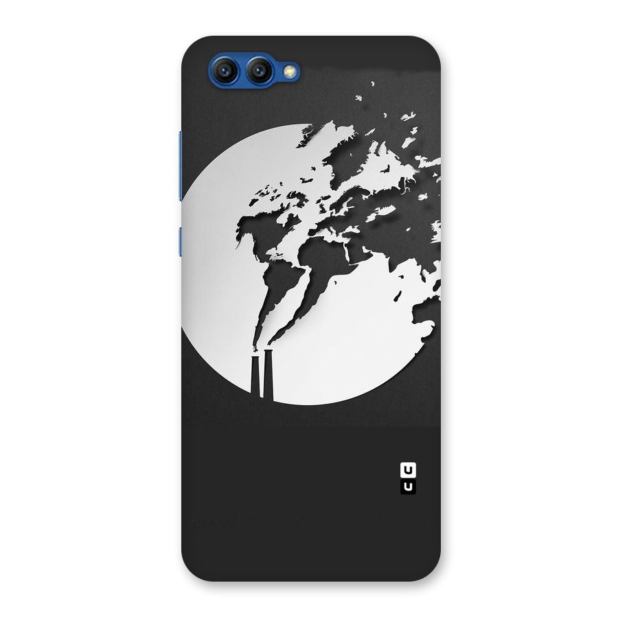 Disorted Design Black Back Case for Honor View 10