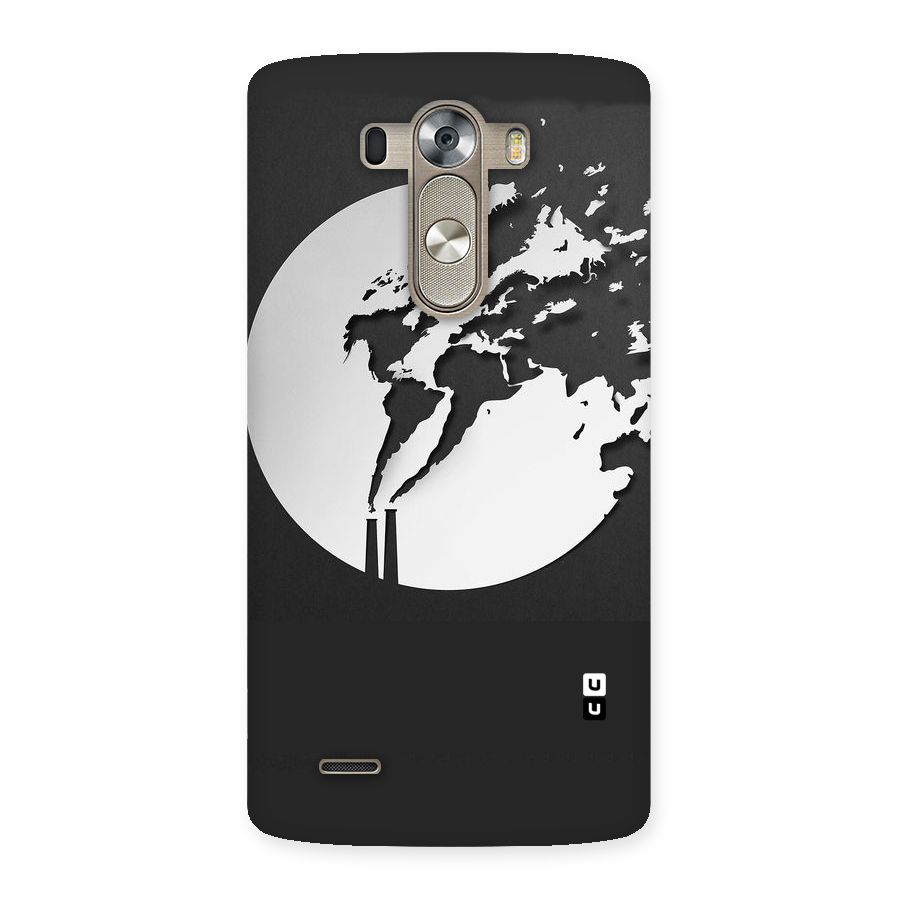 Disorted Design Black Back Case for LG G3