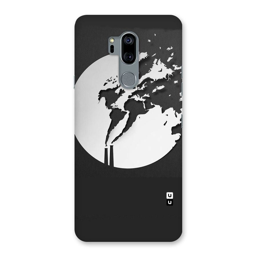 Disorted Design Black Back Case for LG G7