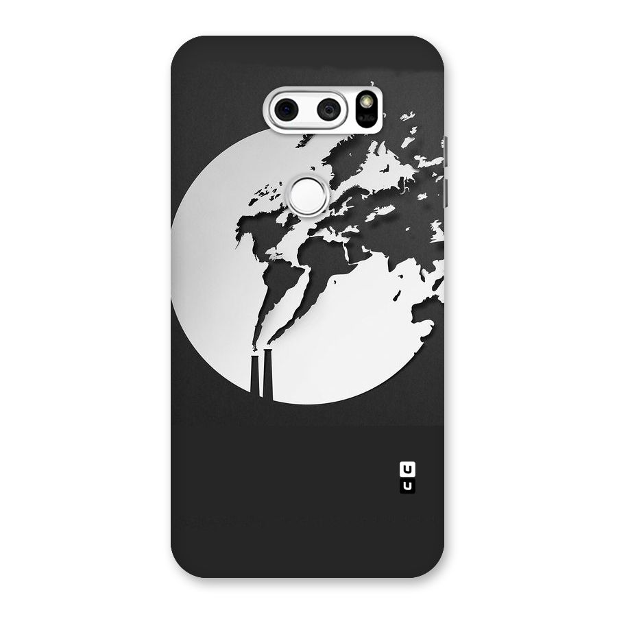 Disorted Design Black Back Case for LG V30
