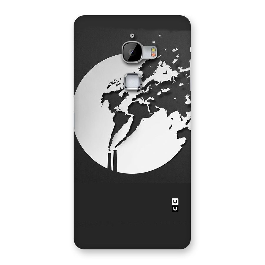 Disorted Design Black Back Case for LeTv Le Max