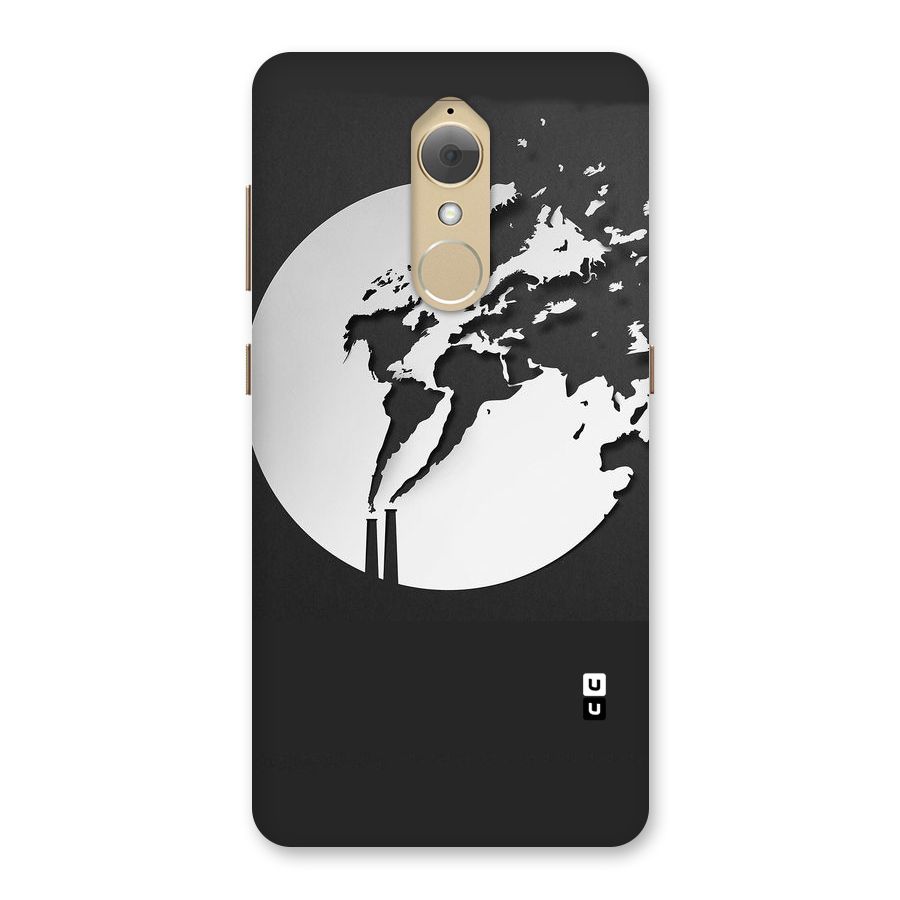 Disorted Design Black Back Case for Lenovo K8
