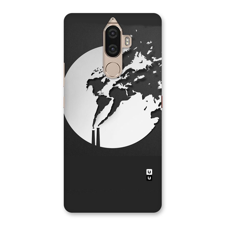 Disorted Design Black Back Case for Lenovo K8 Note