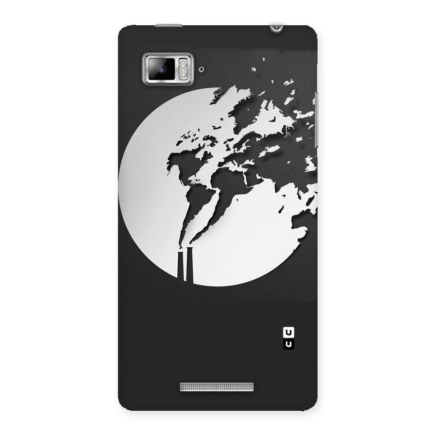 Disorted Design Black Back Case for Lenovo Vibe Z K910