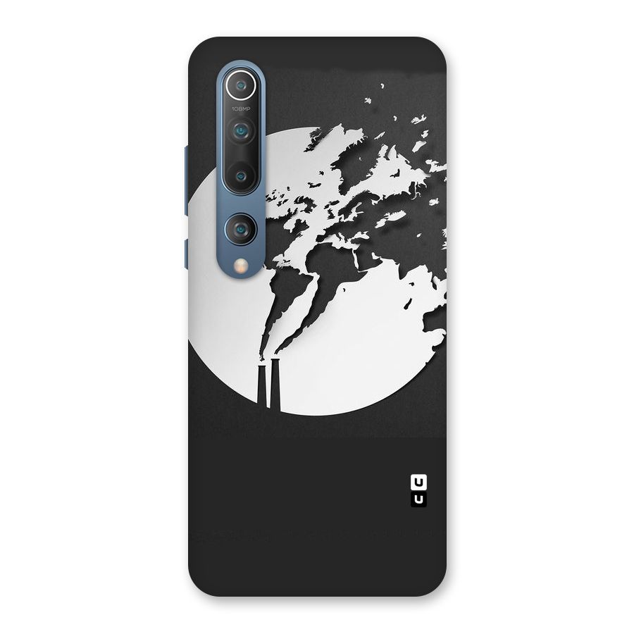 Disorted Design Black Back Case for Mi 10