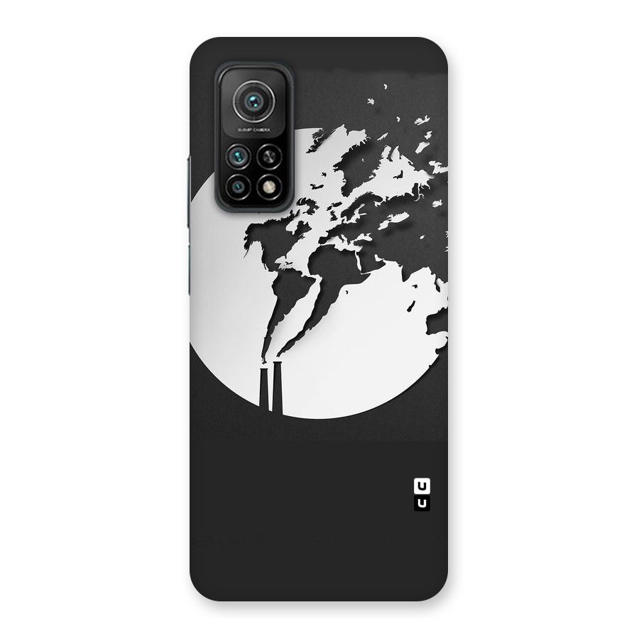 Disorted Design Black Back Case for Mi 10T 5G