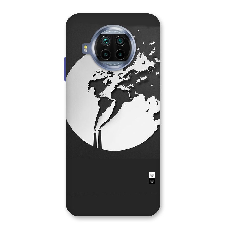 Disorted Design Black Back Case for Mi 10i