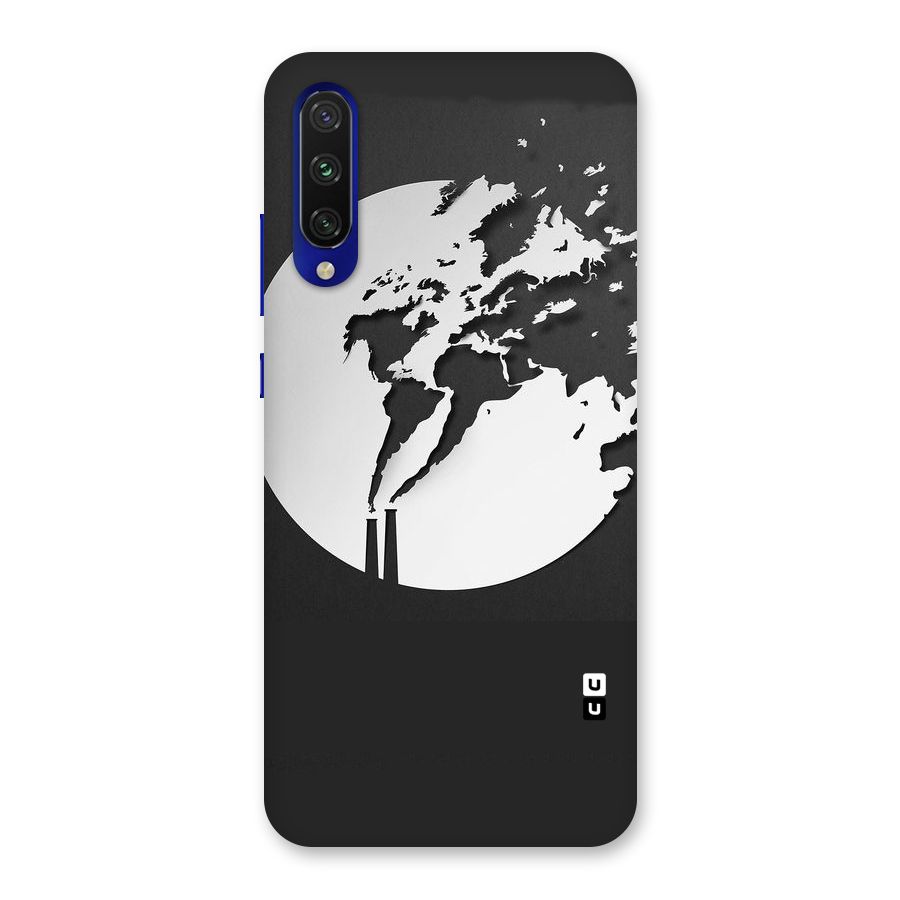 Disorted Design Black Back Case for Mi A3