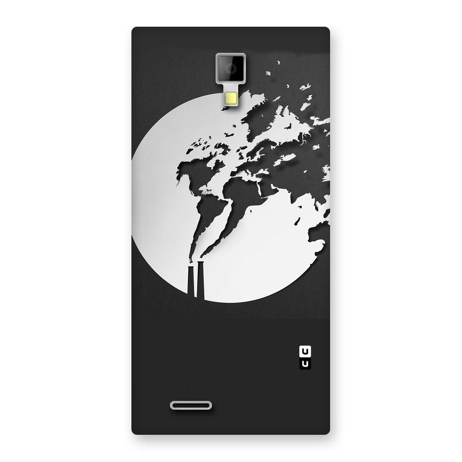 Disorted Design Black Back Case for Micromax Canvas Xpress A99