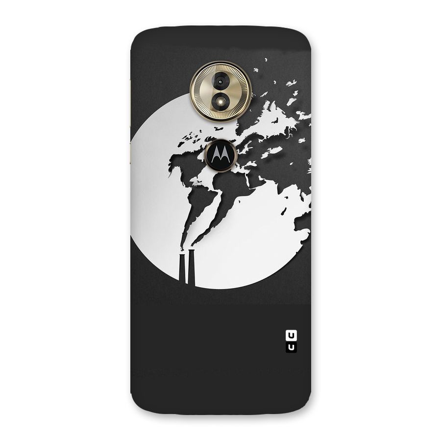 Disorted Design Black Back Case for Moto G6 Play